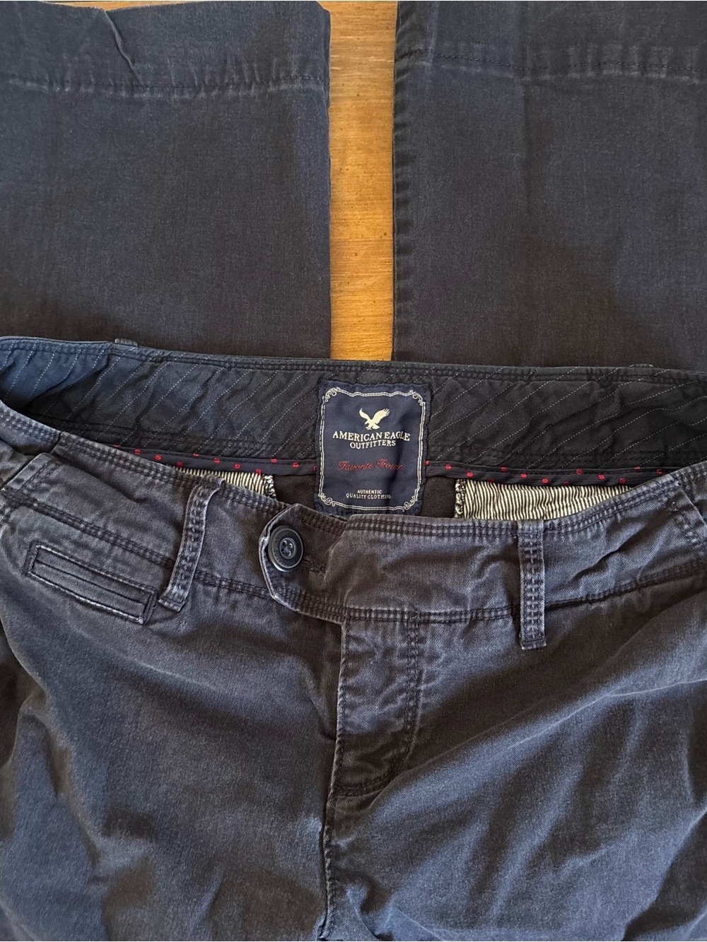 ✨Y2K Low Rise American Eagle Outfitters Slim Jeans Navy Blue